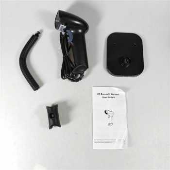 Gambar produk Taffware Barcode Scanner Auto-Sensing Scanning Gun 1D 2D - HS-22