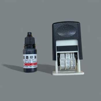 Gambar produk ENJOU Stempel Tanggal Mini Portable Date Stamp - YT302