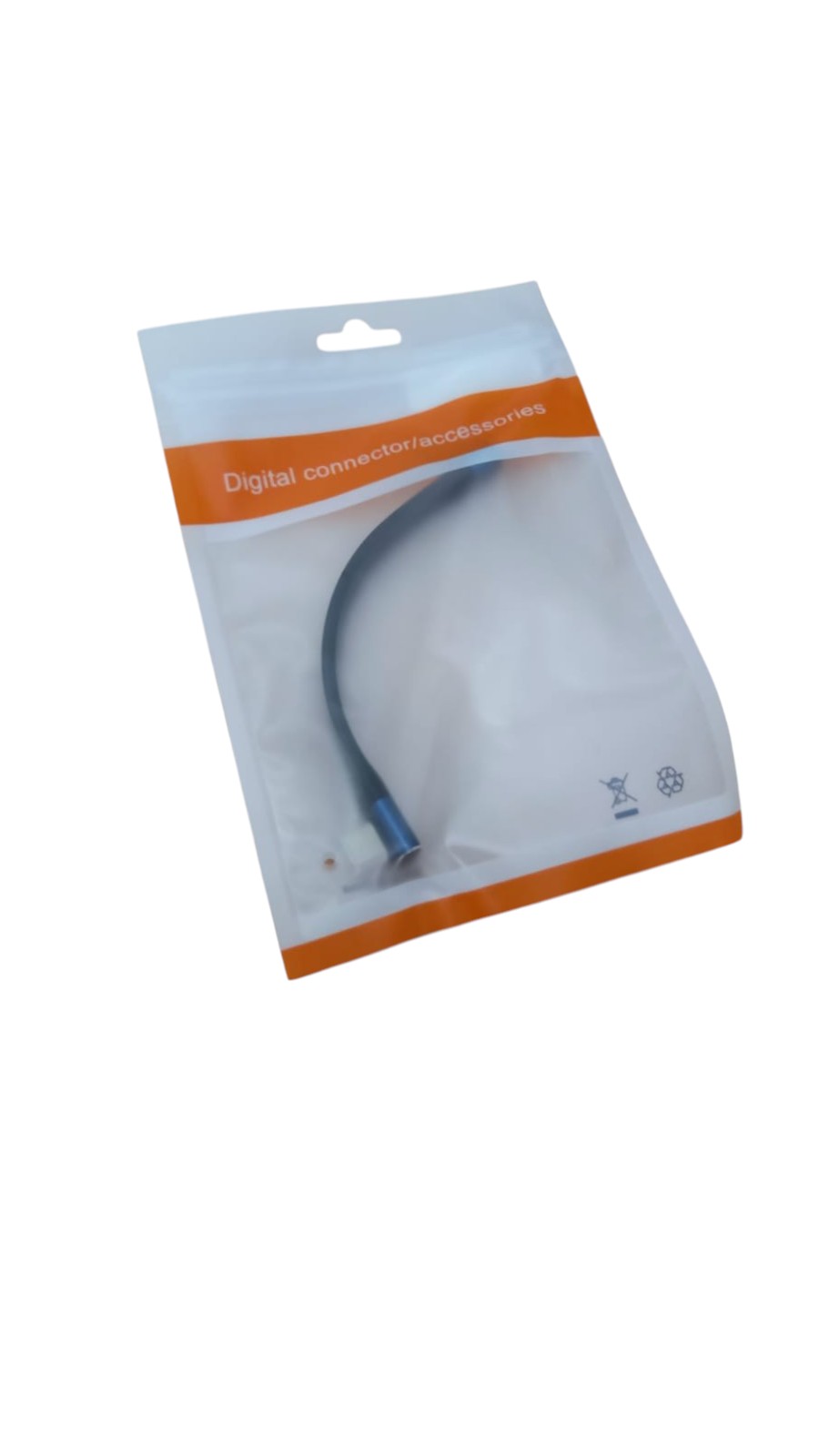 Gambar produk DIXSG Kabel USB Type C to Type C Fast Charging Thunderbolt 240W 14cm Middle Bend - D13