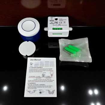 Gambar produk FMA Mini Smart Switch RF433 No Wiring AC85-240V with SOS Kit - F433