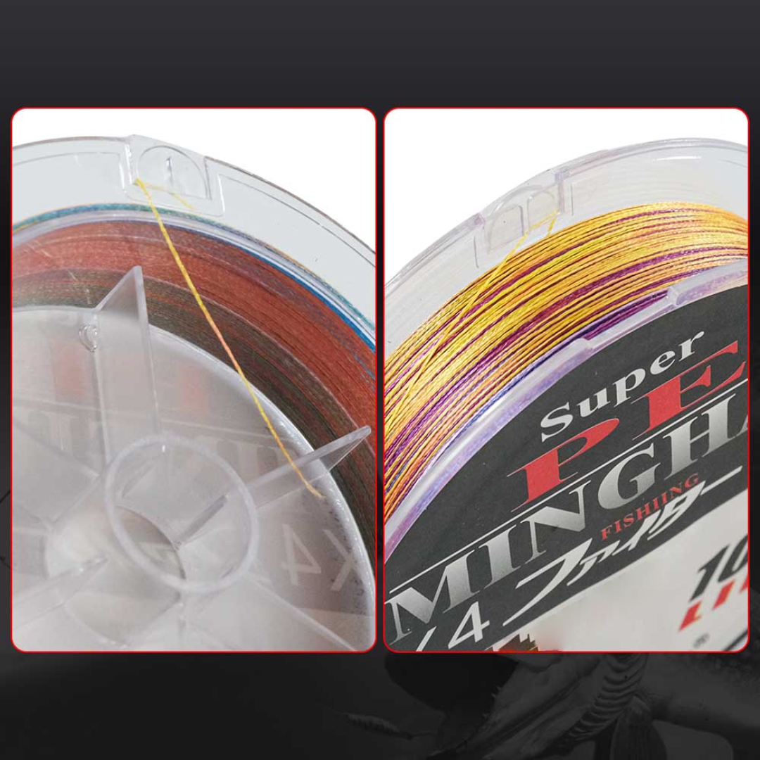 Gambar produk TaffSPORT MINGHAN Senar Benang Tali Pancing Super PE Braided Line 100M 0.8 - X4