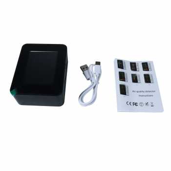 Gambar produk TX Air Detector Tester Kualitas Udara CO2 CO TVOC HCHO 10 in 1 - VT-10IN1