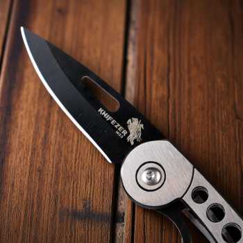 Gambar produk KNIFEZER Pisau Saku Lipat Mini Serbaguna Portable Knife - W33