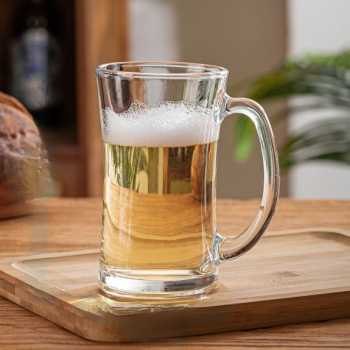 Gambar produk TREDO Gelas Mug Bir Sodium Calcium Glass Haite Cup 310ml - T31