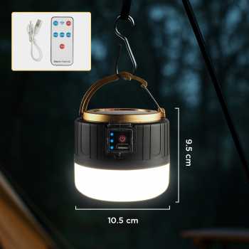Gambar produk Yifanao Lampu LED Camping Light Solar Panel Waterproof Cool White 280W - G13