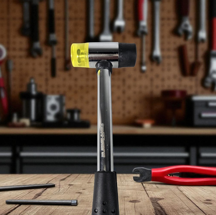 Gambar produk Taffware Palu Karet Mini Double Face Rubber Hammer Mallet 25mm - YA-30