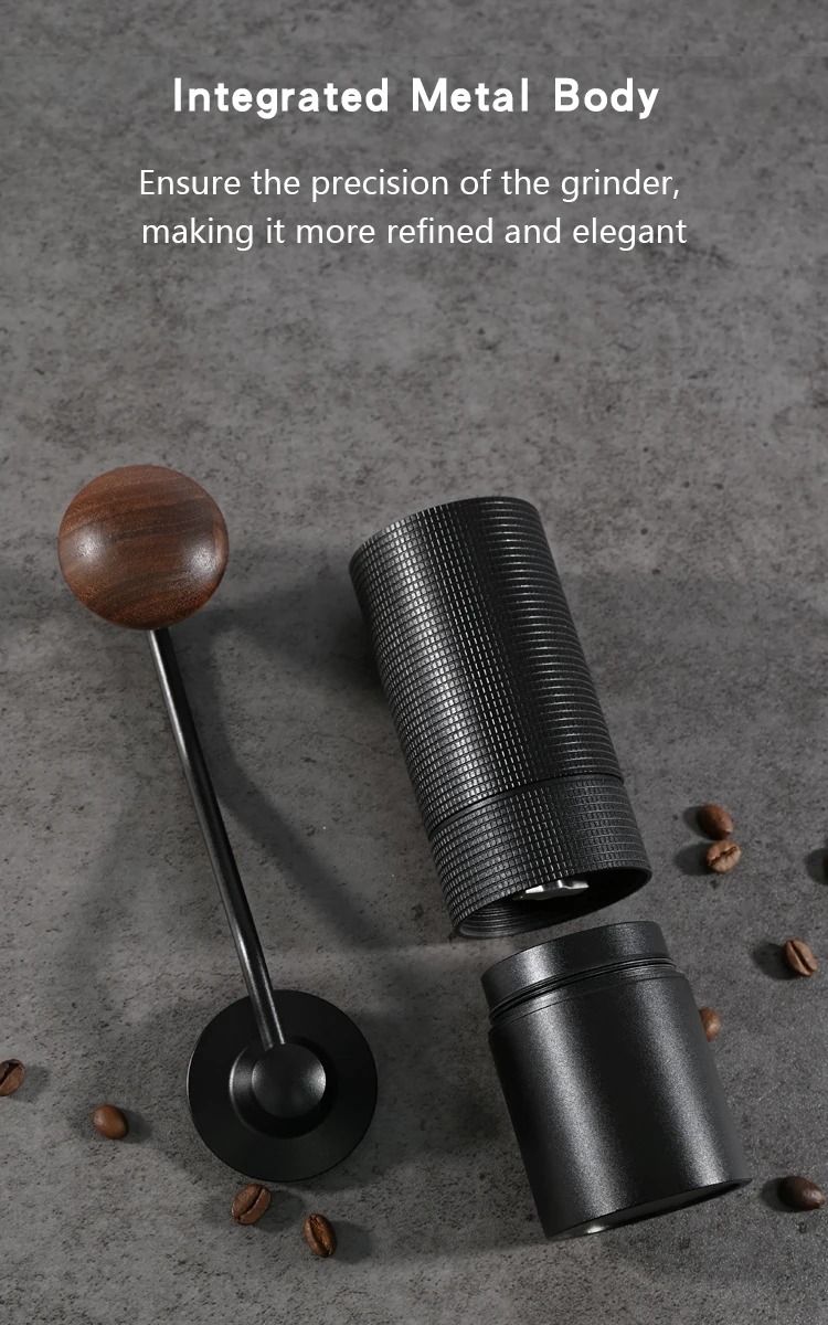 Gambar produk IZL Alat Penggiling Kopi Manual Seven Angle Grinding Coffee CNC - 8058
