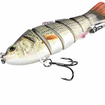Gambar produk TaffSPORT Kail Pancing Bentuk Ikan Hidup Fish Lure Bait 9.5cm - VSJ06-4