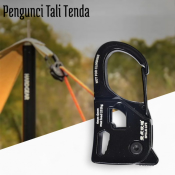 IDYLLIC LIFE Pengunci Tali Tenda Kanopi Self-Locking Rope Tensioner - IDL022