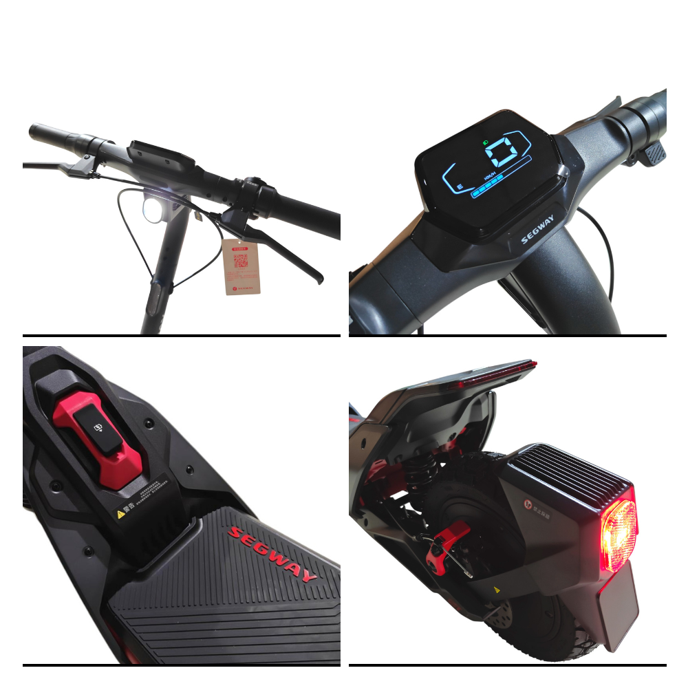 Gambar produk Segway Ninebot KickScooter Electric Skuter Listrik Dewasa 51km 1600W - ZT3 Pro