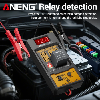 Gambar produk ANENG RT01 Automotive Relay Tester Digital Voltage 4-Pin 5-Pin 12V 24V - RT01