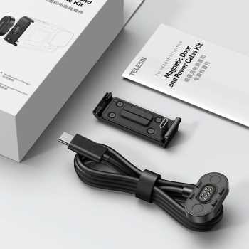 Gambar produk TELESIN Magnetic Charger Side Cover for GoPro Hero 9 10 11 12 13 - S6-CLC-01-TGP