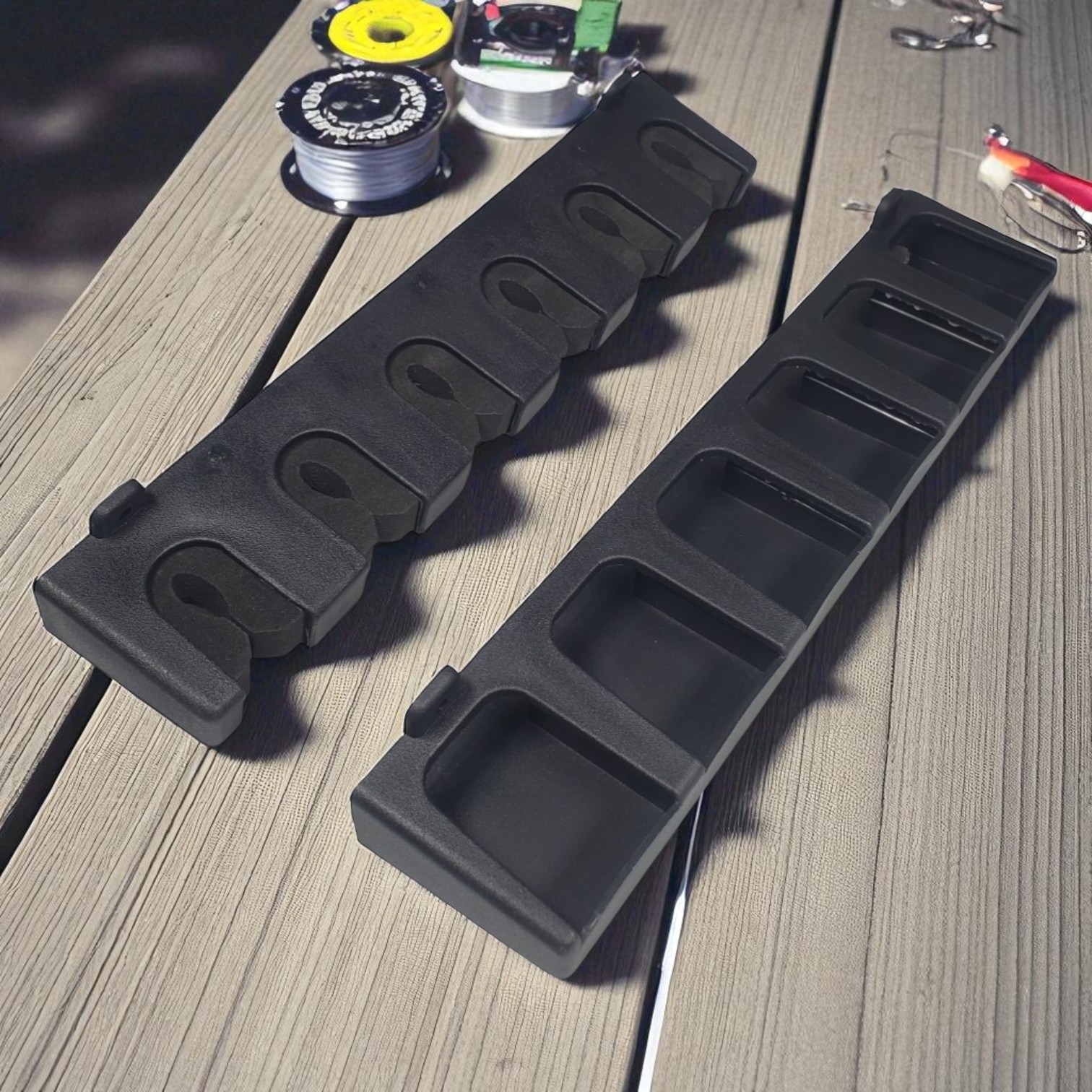 Gambar produk LUREHOLIC Rak Holder Joran Pancing Wall Mount Fishing Rod 6 Slot - R5