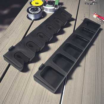 Gambar produk LUREHOLIC Rak Holder Joran Pancing Wall Mount Fishing Rod 6 Slot - R5