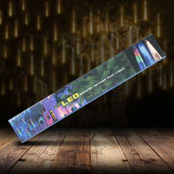 Gambar produk STUXMOS Lampu Hias String Lights Meteor Waterproof Warm White 8PCS - XH480