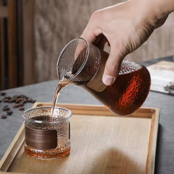 Gambar produk FMA Teko Kopi Pour Over Coffee Server Borosilicate Glass Carafe 500ml - FM-5ML2