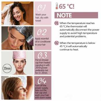 Gambar produk Pivitch Meiya Hot Steamer SPA Rambut Thermal Treatment Heated Cap - YZK1-II