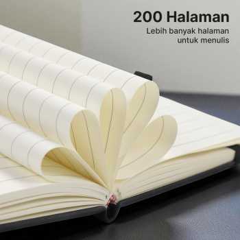 Gambar produk Toddi Buku Jurnal Hardcover Notebook Diary 200 Halaman Grid A6 - LXY0133