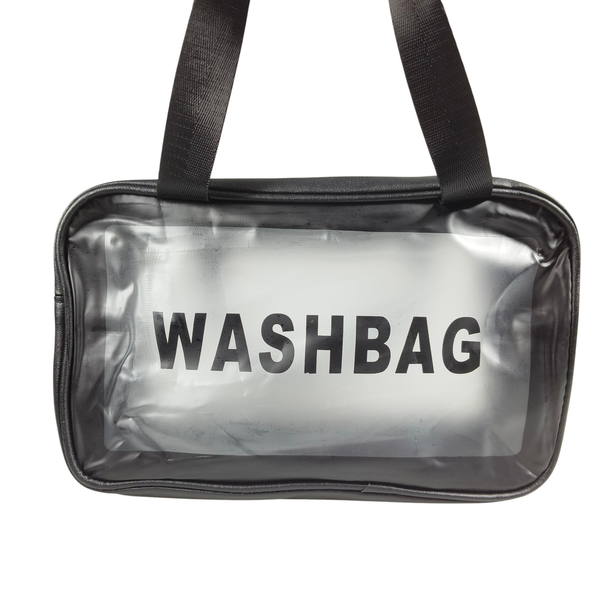Gambar produk WASHBAG Tas Kosmetik Alat Make Up Portable Pouch Korean PVC Size M - B411