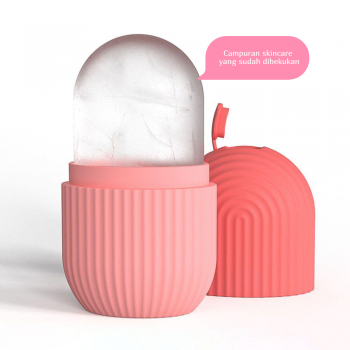 Gambar produk Niyamax Alat Pijat Wajah Silicone Ice Face Roller Massager - FR62