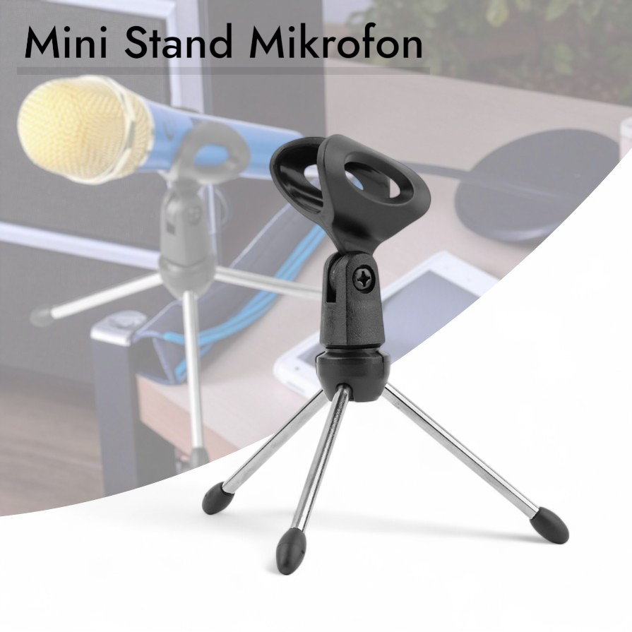 Gambar produk KEXU Mini Stand Mikrofon Universal Microphone Holder - BC-08