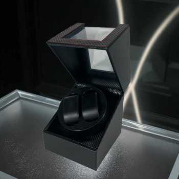 Gambar produk ZOEJOE Watch Winder Pemutar Jam Tangan Otomatis 3 Mode 2 Slot - W136T