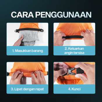 Gambar produk SUBITO Tas Outdoor Waterproof Storage Bag Drybag 3L - JP727