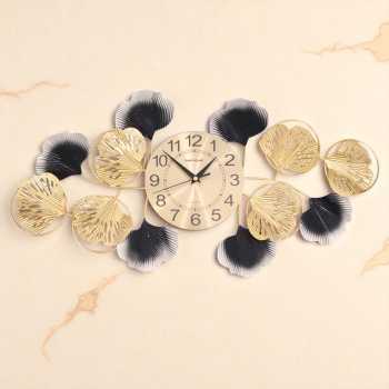 Gambar produk TaffHOME Jam Dinding Quartz Iron Luxury European Style Clock 60cm - 29209