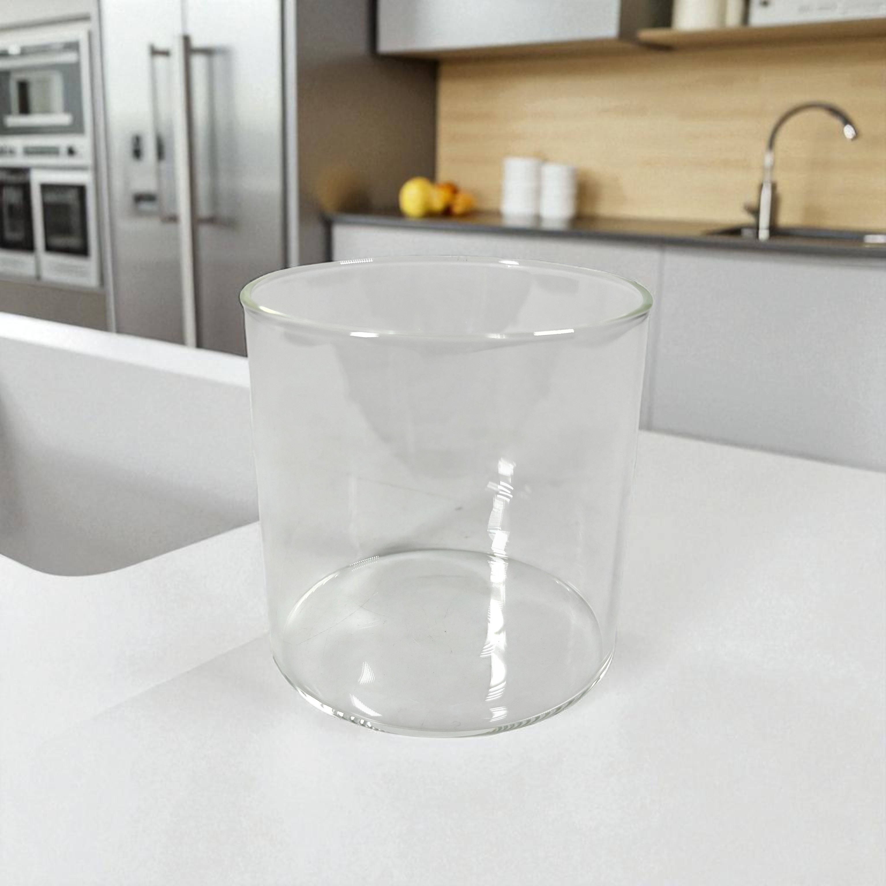 Gambar produk TinYi Gelas Kaca Aesthetic Pudding Es Krim Dessert Glass 335ml - T-350