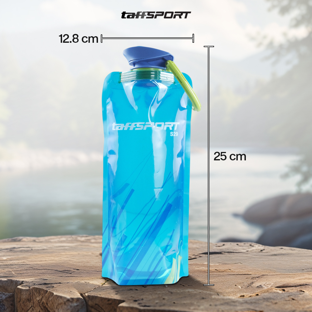 Gambar produk TaffSPORT Botol Minum Lipat Camping Hiking Drinking Bottle 700ml - S29