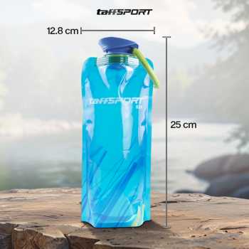 Gambar produk TaffSPORT Botol Minum Lipat Camping Hiking Drinking Bottle 700ml - S29