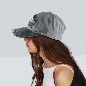 Gambar produk FLB Topi Baseball Cap Original The Black Retro Washed Style - F122