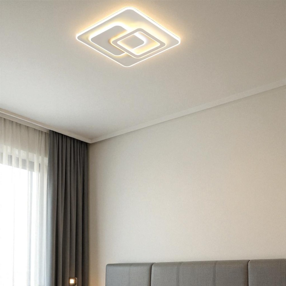 Gambar produk IBNUNU Lampu Plafon LED Minimalist Dimmable 3 Color 72W 265V 46cm - JT-IV