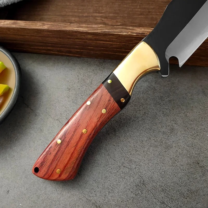 Gambar produk KNIFEZER Pisau Daging Carbon Steel Forged Butcher Knife with Case - G245