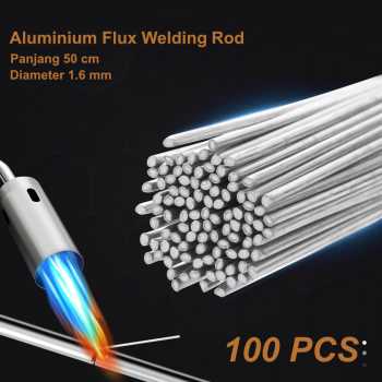 Taffware Kawat Las Aluminium Flux Core Suhu Rendah 50cm 100 PCS - SH50