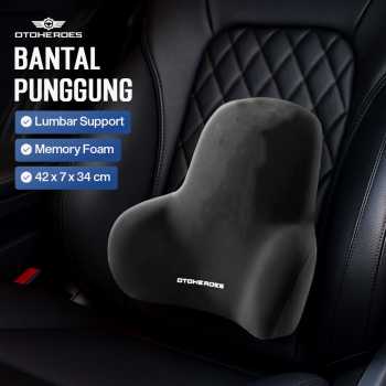 OTOHEROES Bantal Punggung Kursi Mobil Lumbar Support Memory Foam - DK-1