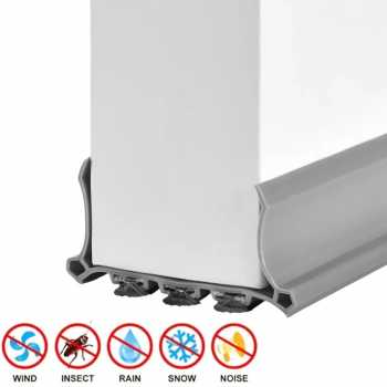 TPSK Lis Pintu Penghalang Debu Serangga Door Seal Strip 1Mx55mm - TP149