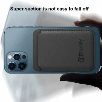 Gambar produk Rhodey Dompet Kartu Magnetic Card Holder MagSafe PU Leather for iPhone - WM-95