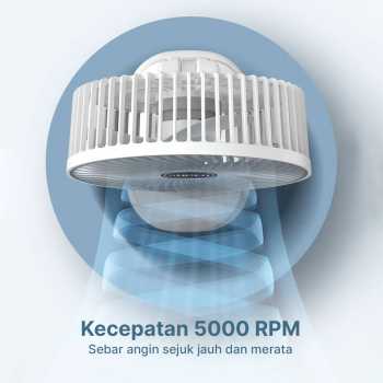 Gambar produk SUPER Kipas Angin Meja Portable Desk Fan USB 6.5 Inch 4.5W - AG-41