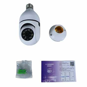 Gambar produk YILOT Kamera CCTV Bohlam WiFi IP Camera IR Motion Sensor E27 2MP 1080P - YS-2303