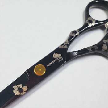 Gambar produk KNIFEZER YINGHUA Gunting Rambut Lurus Buffing Stainless Steel 4Cr13 - CL-6