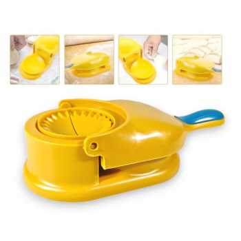 LiuBinee Cetakan Adonan Dumpling Gyoza Pastel Mini 2in1 Pressing Dough - LB01