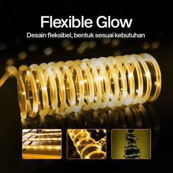 Gambar produk ANBLUB Lampu Hias String Lights Solar Power Waterproof 100 LED 12M - LISM-10