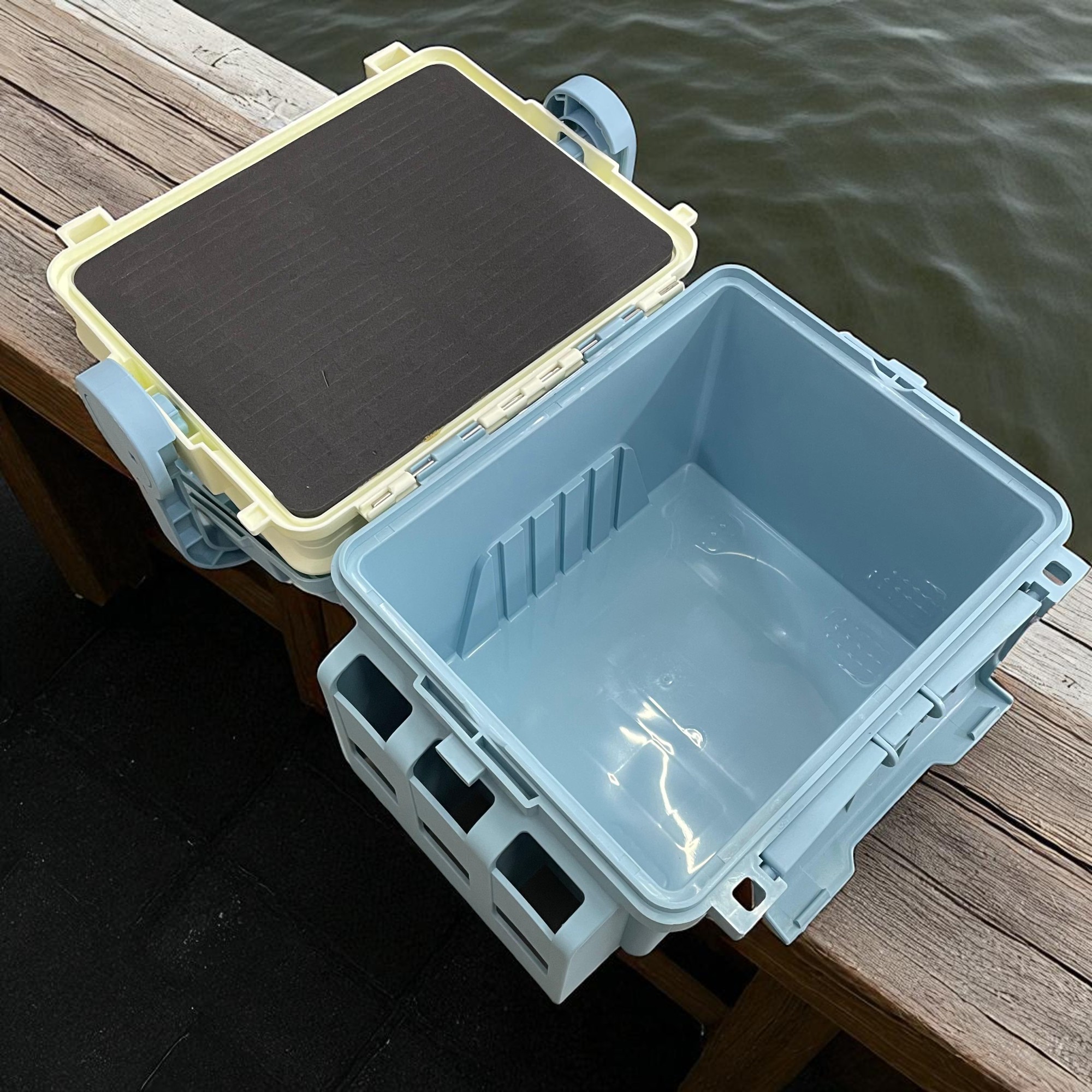 Gambar produk TaffSPORT Kotak Perkakas Pancing Fishing Tackle Box Double Layer 6L - JF-31