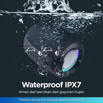 Gambar produk ZEALOT Speaker Bluetooth Portable HiFi Stereo TWS RGB IPX7 10W - S53