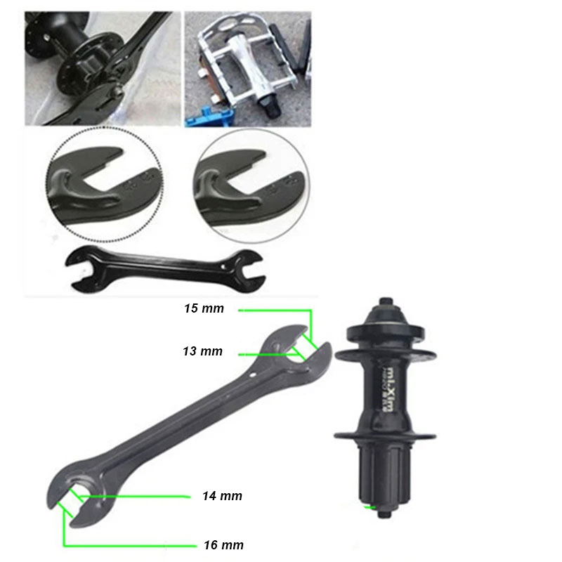 Gambar produk GTUBIKE Kunci Pas Sepeda Pedal Hub Cone Wrench 13/14/15/16mm - G4STEEL