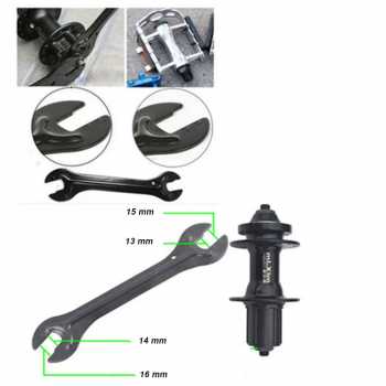 Gambar produk GTUBIKE Kunci Pas Sepeda Pedal Hub Cone Wrench 13/14/15/16mm - G4STEEL