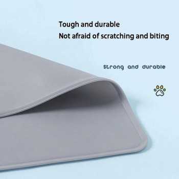 Gambar produk Hachikitty Matras Tempat Makan Hewan Peliharaan Anjing Food Mat - CFB34