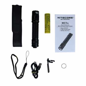 Gambar produk NITECORE Senter LED Flashlight Tactical NiteLab UHi 40 3300lm - MH12 Pro