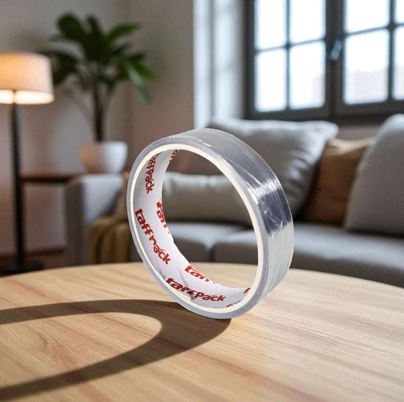 Gambar produk TaffPACK Lakban Aluminium Foil Tape Tahan Panas Anti Bocor 0.06mm 20M 20mm - INU161